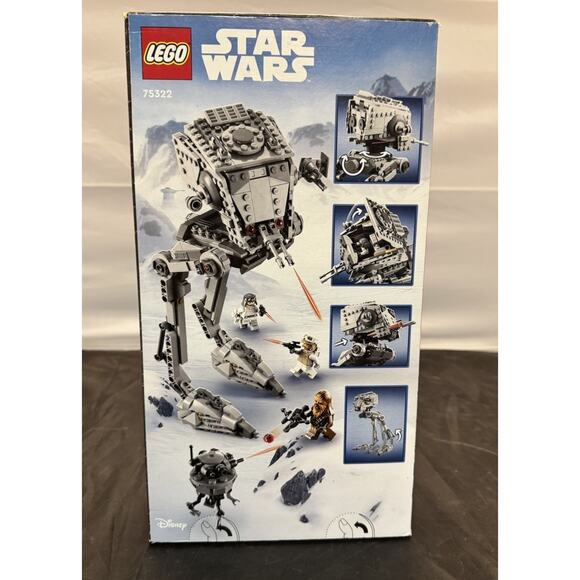 LEGO Star Wars 75322 Hoth AT-ST Walker Empire Strikes Back New Sealed Retired - Picture 2 of 6